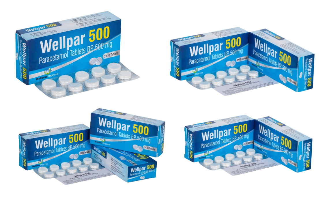 Paracetamol Tablets Distributor, Dropshipper & Wholesaler – Wellona Pharma