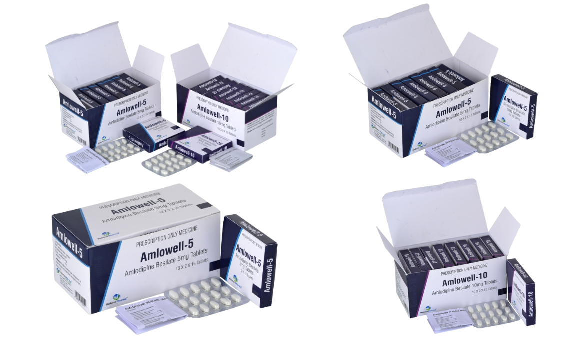 Amlodipine Tablets Distributor, Supplier, and Exporter – Wellona Pharma