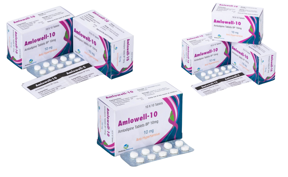 Amlodipine Tablets 10mg Distributor, Dropshipper & Wholesaler – Wellona Pharma