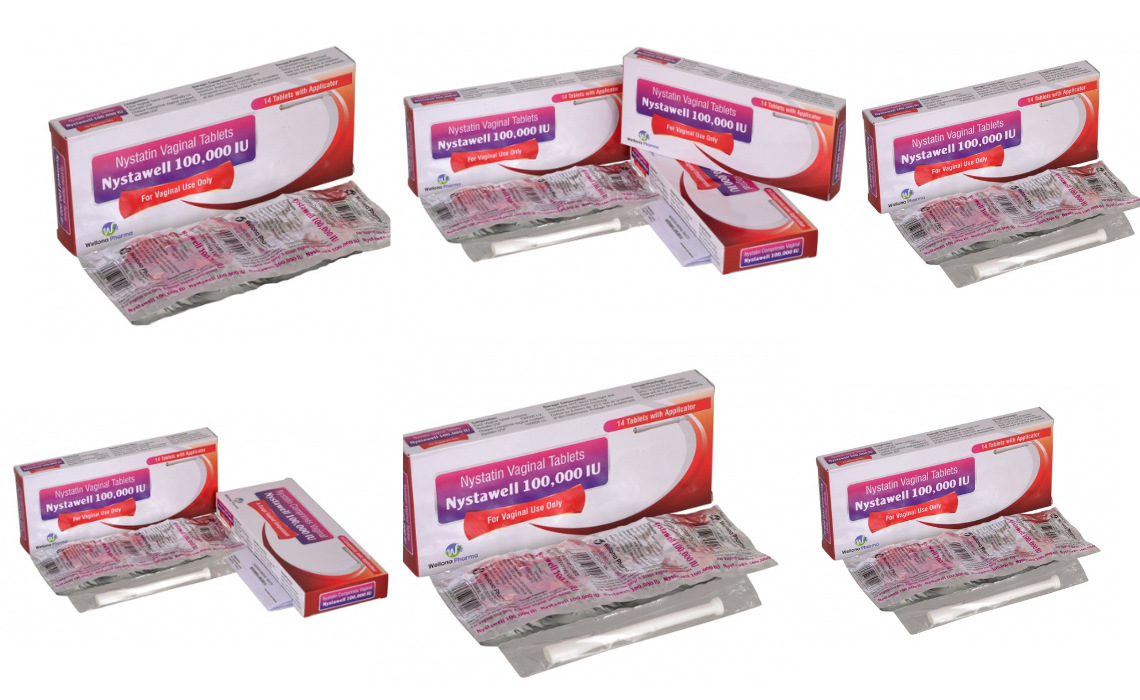 Nystatin Vaginal Tablets by Wellona Pharma  Effective Treatment for Fungal Infections