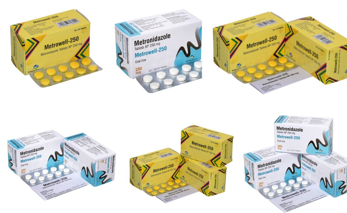 Metronidazole 250mg Tablets  A Trusted Solution for Bacterial Infections by Wellona Pharma