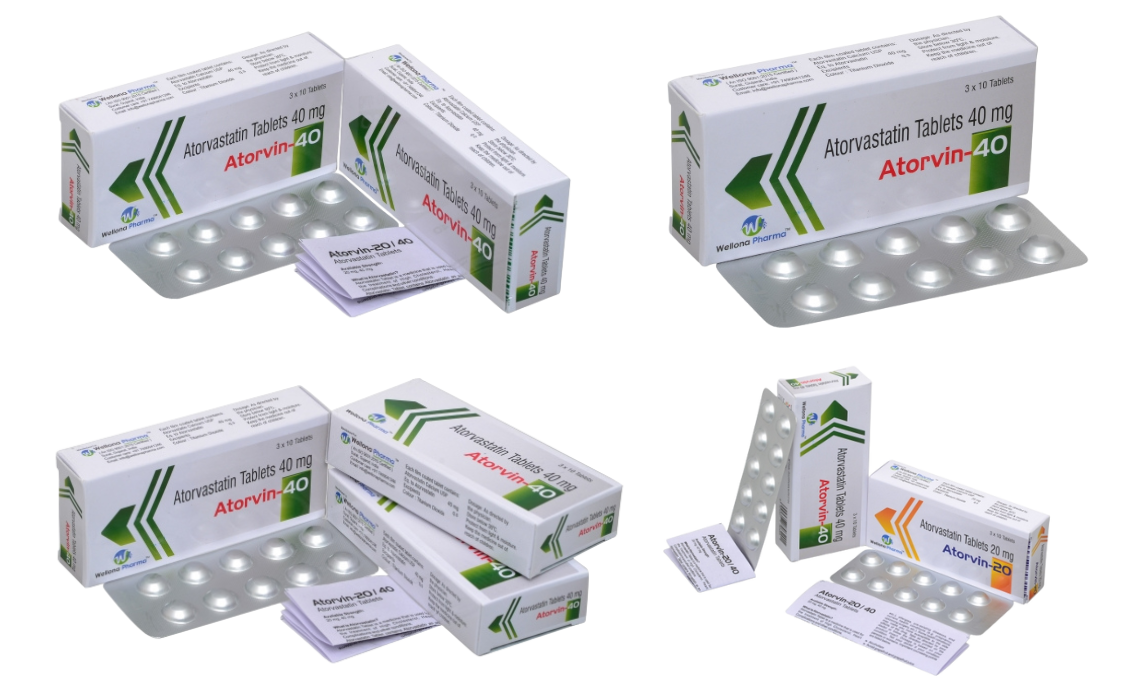 Atorvastatin 40mg Tablets – Advanced Cholesterol Management Solution