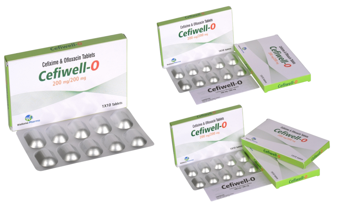 Cefixime Ofloxacin Tablets Manufacturer & Exporter
