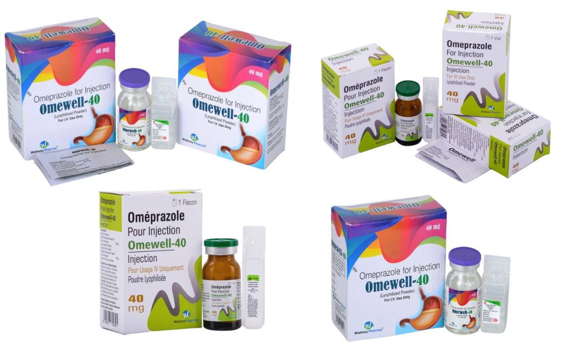 Omeprazole Injection by Wellona Pharma  Trusted Solution for Acid-Related Disorders