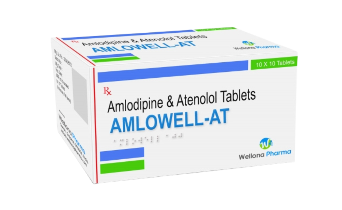 Amlodipine Atenolol Tablets Manufacturer, Supplier & Exporter – Wellona Pharma
