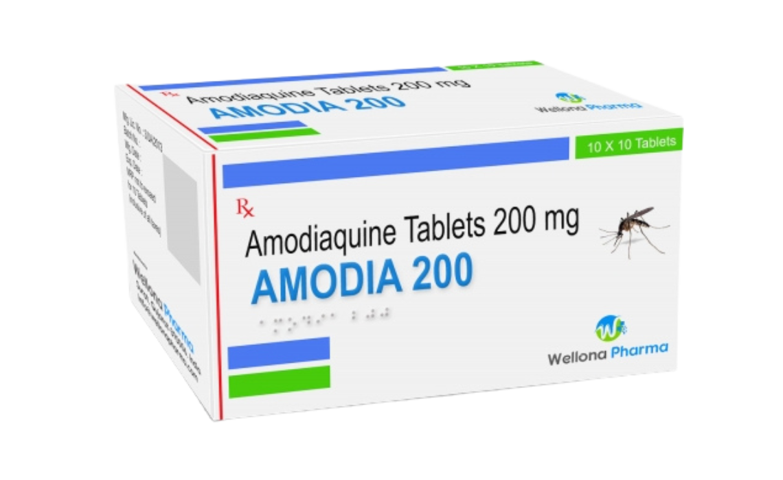 Amodiaquine Tablets Manufacturer & Exporter – Wellona Pharma