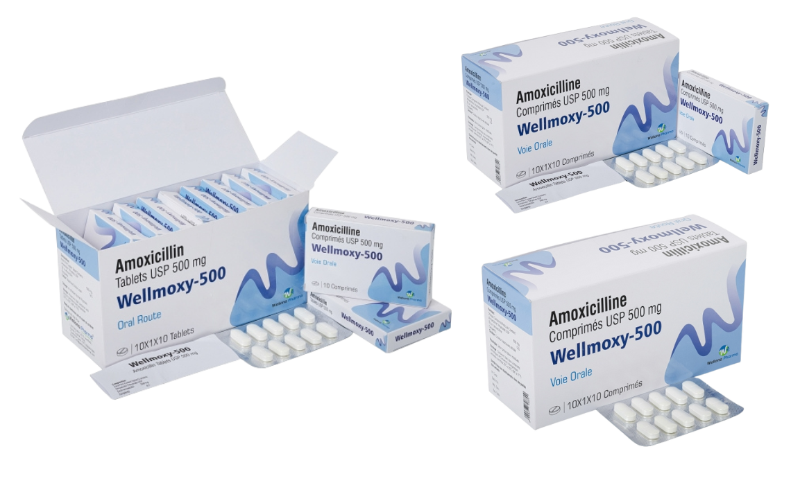 Amoxicillin Tablets 500mg Dropshipper – Wellona Pharma