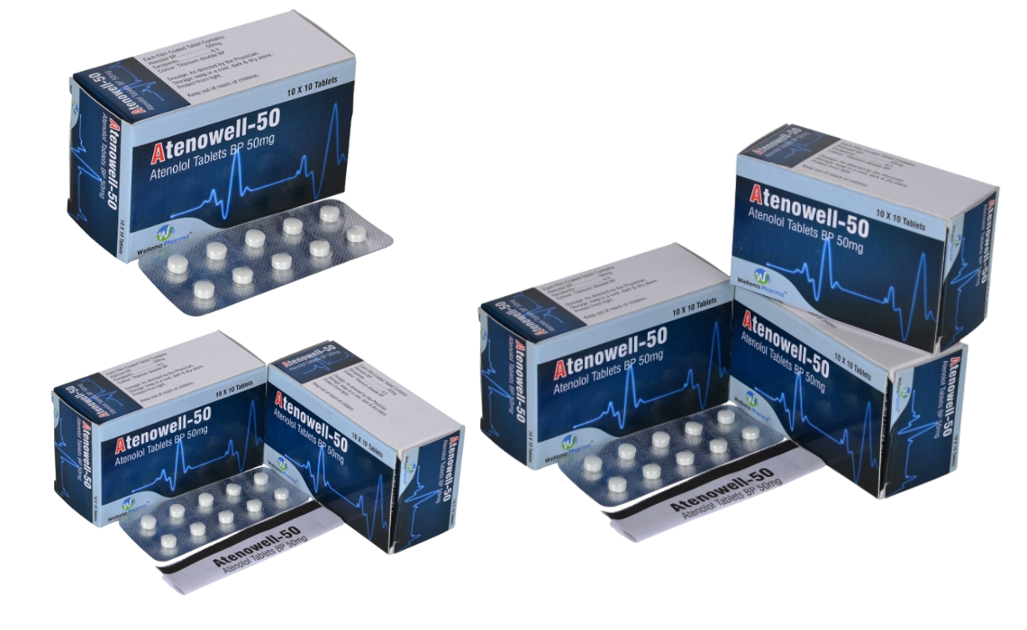 Atenolol Tablets Manufacturer, Supplier, and Exporter – Wellona Pharma