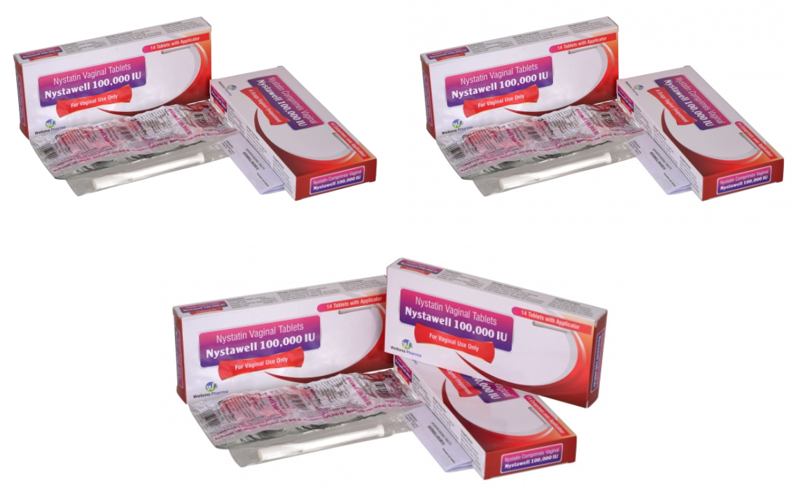 Leading Nystatin Vaginal Tablets Manufacturers, Suppliers, Exporters & Distributors in India – Wellona Pharma