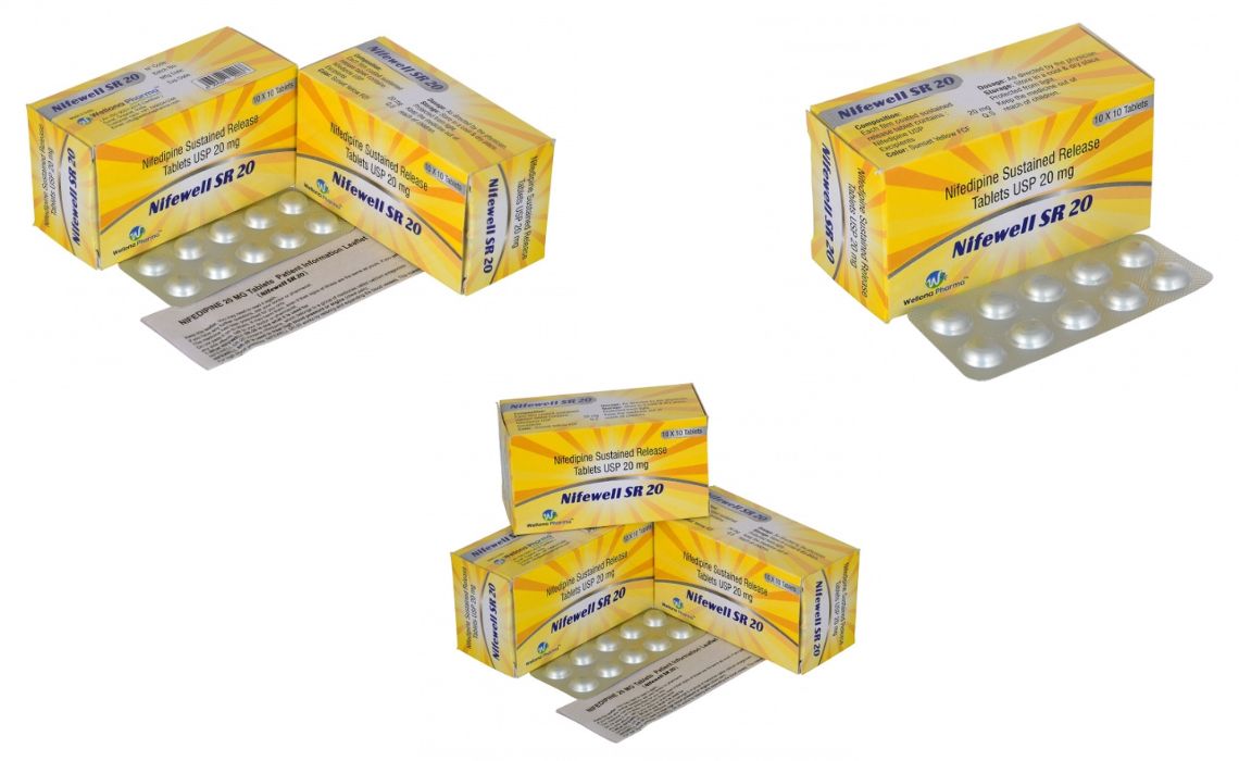 Leading Nifedipine Tablets Manufacturers, Suppliers, Exporters & Distributors in India – Wellona Pharma
