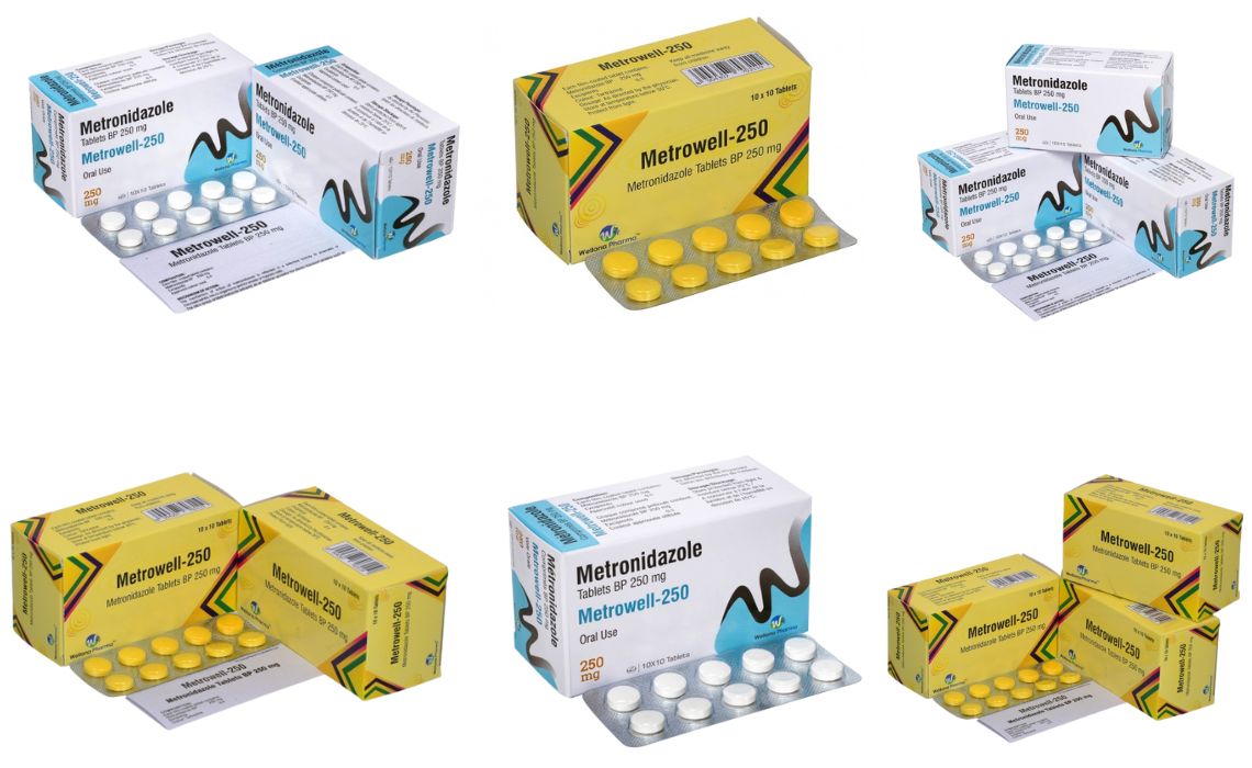Trusted Metronidazole 250mg Tablets Manufacturers, Suppliers & Exporters in India – Wellona Pharma