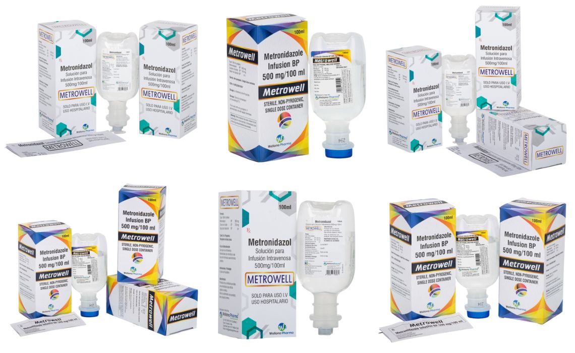 Leading Metronidazole Infusions Manufacturers & Exporters from India – Wellona Pharma