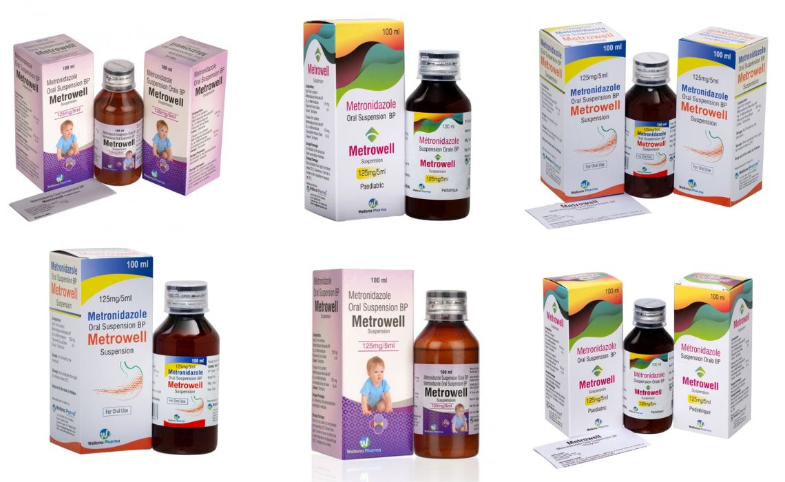 Leading Metronidazole Suspension Manufacturers, Suppliers & Exporters in India – Wellona Pharma